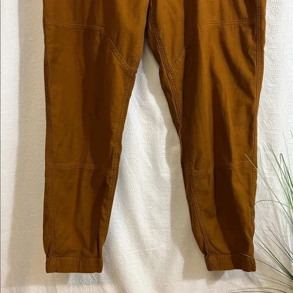 REI CoOp Pants Men's 36x32 Brown Orange Trailsmith Jogger Double Knee Hiking - Picture 3 of 6